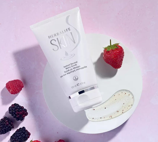 Herbalife SKIN Instant Reveal Berry Scrub - NutriFit UK