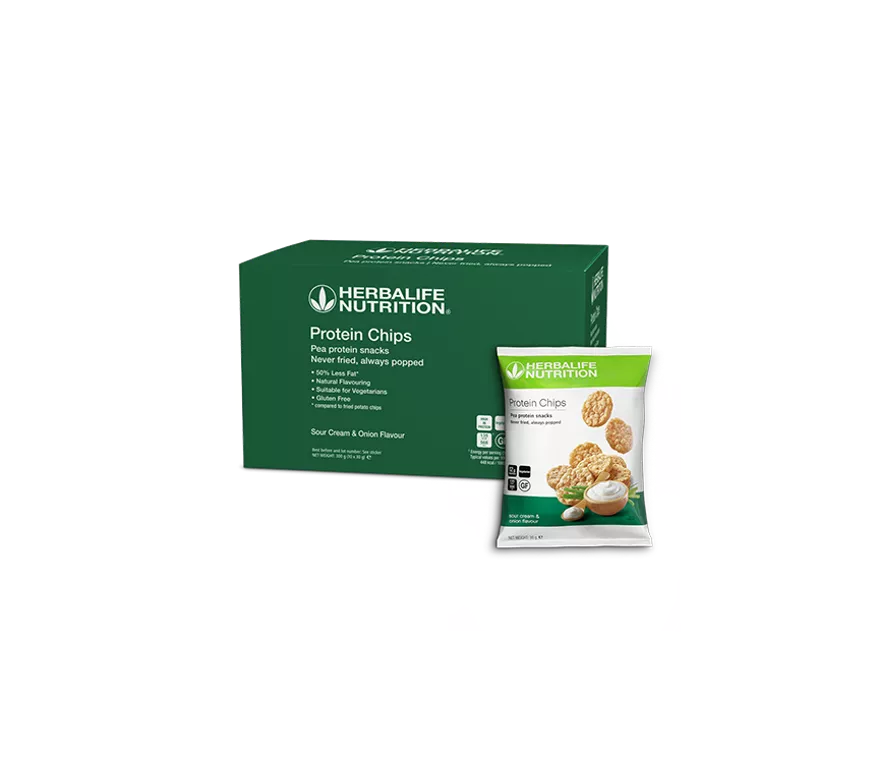 Protein Chips – Sour Cream & Onion Flavour