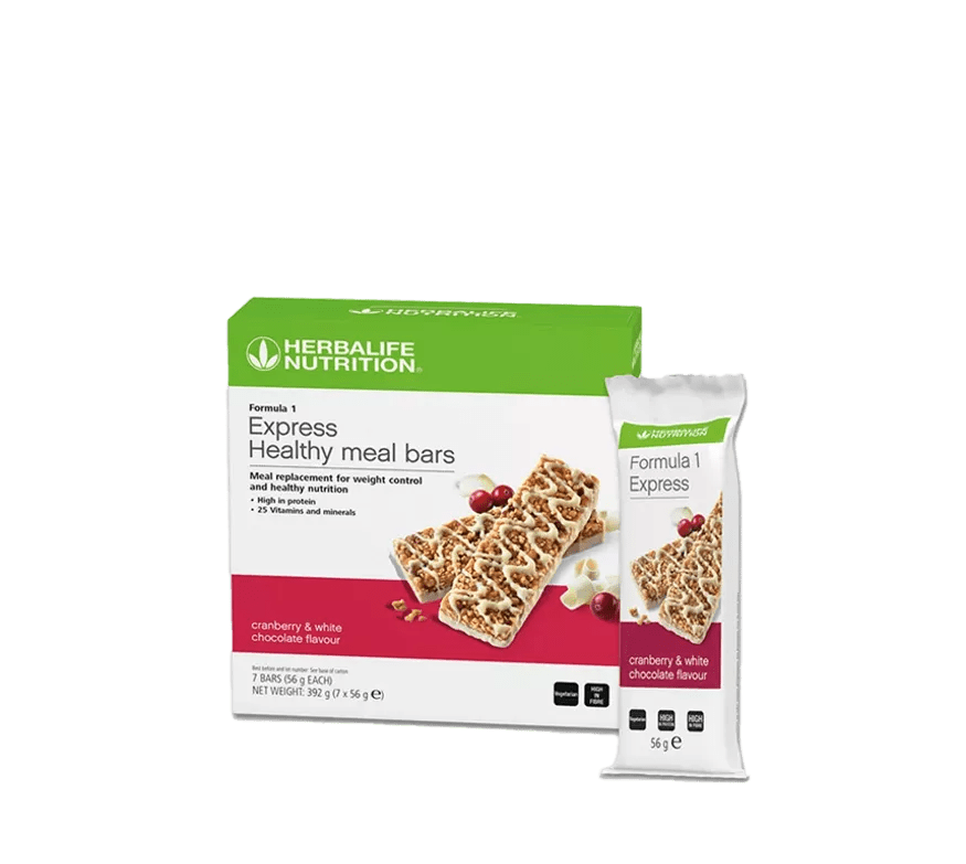 Formula 1 Express Healthy Meal Bar cranberry and white chocolate 7x 56g - NutriFit UK