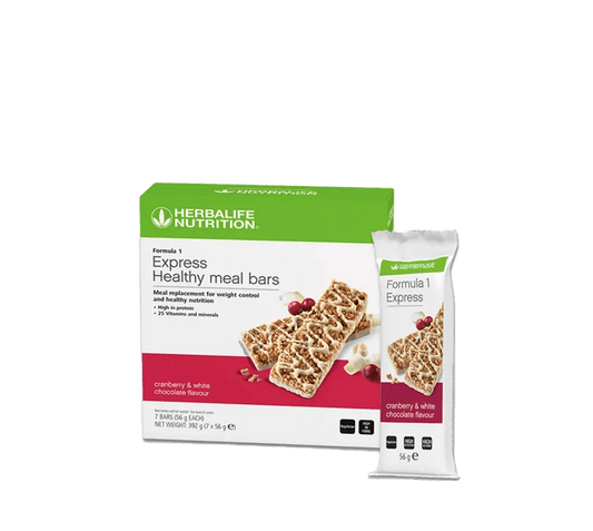 Formula 1 Express Healthy Meal Bar cranberry and white chocolate 7x 56g - NutriFit UK