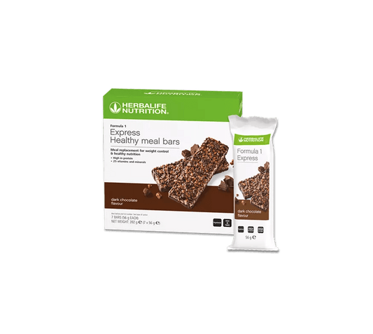 Formula 1 Express Healthy Meal Bar dark chocolate 7x 56g - NutriFit UK