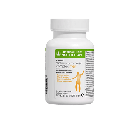 Formula 2 Vitamin & Mineral Complex Men - NutriFit UK