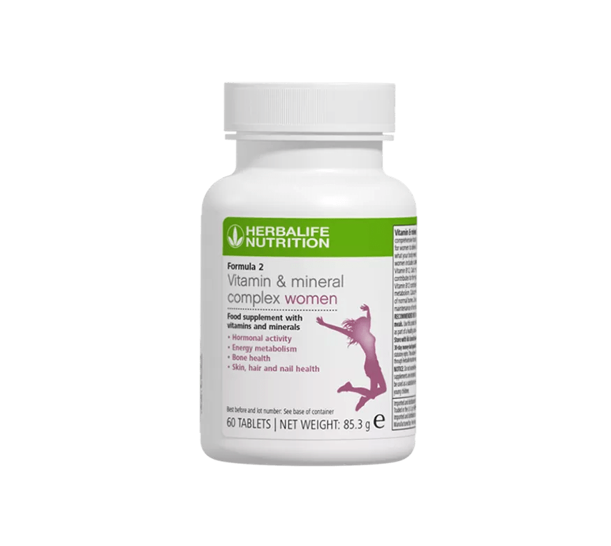 Formula 2 Vitamin & Mineral Complex Women - NutriFit UK