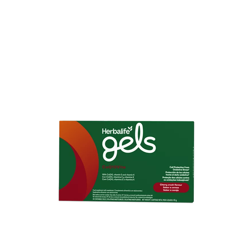 Herbalife Gels - CoQ10Vita Cherry Crush 30 chewable gels - NutriFit UK