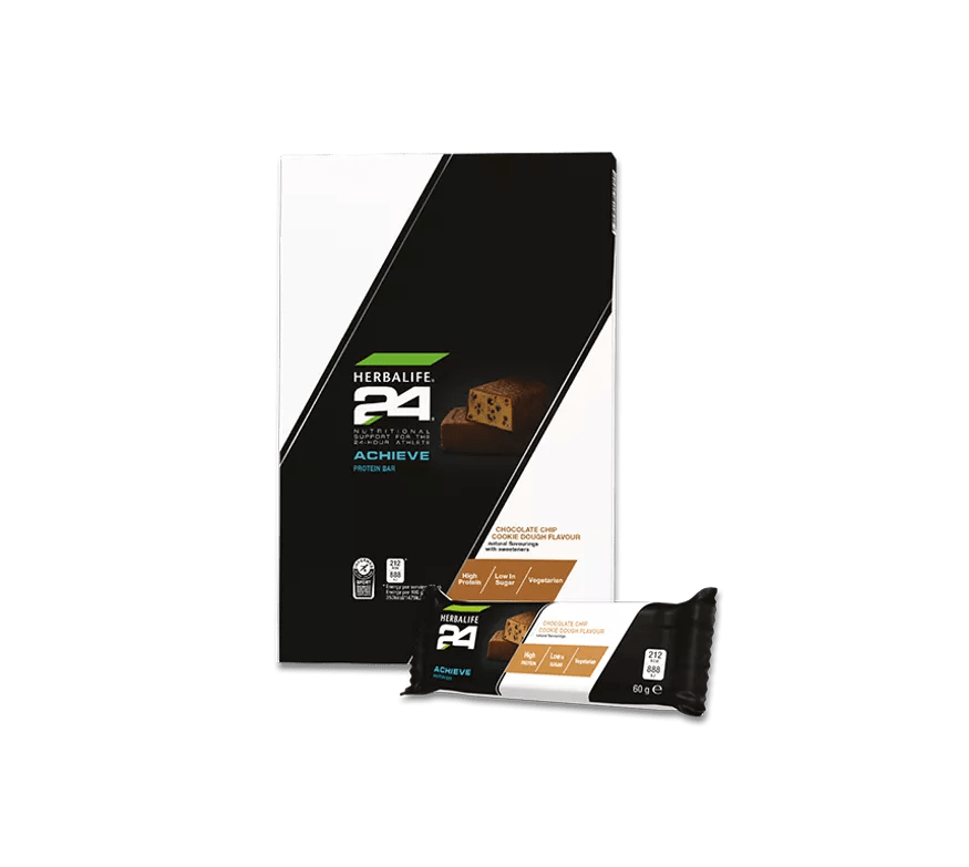 Herbalife24® Achieve Protein Bar Chocolate Chip Cookie Dough 6x 60g - NutriFit UK
