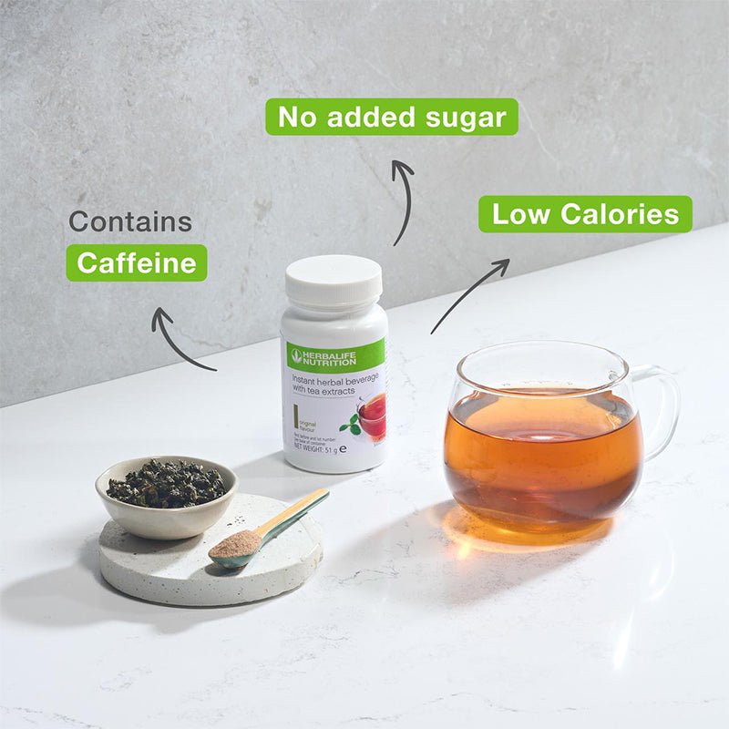 Instant Herbal Beverage with Tea Extracts - RASPBERRY - NutriFit UK