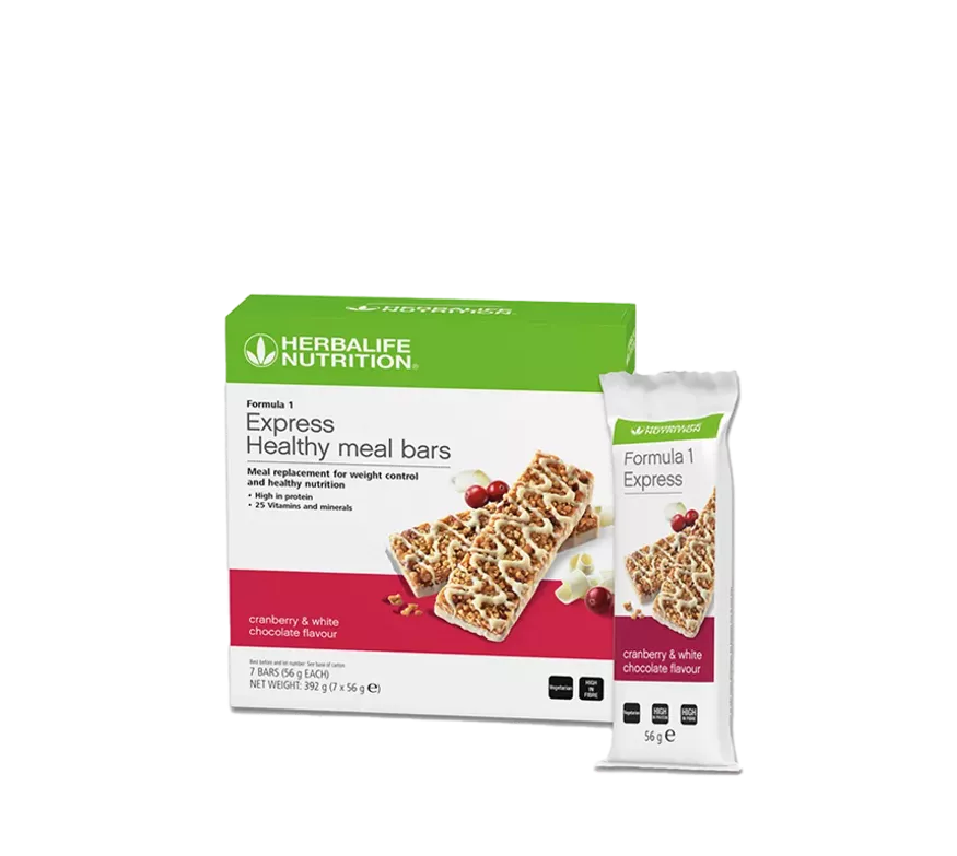 Formula 1 Express Healthy Meal Bar cranberry and white chocolate 7x 56g