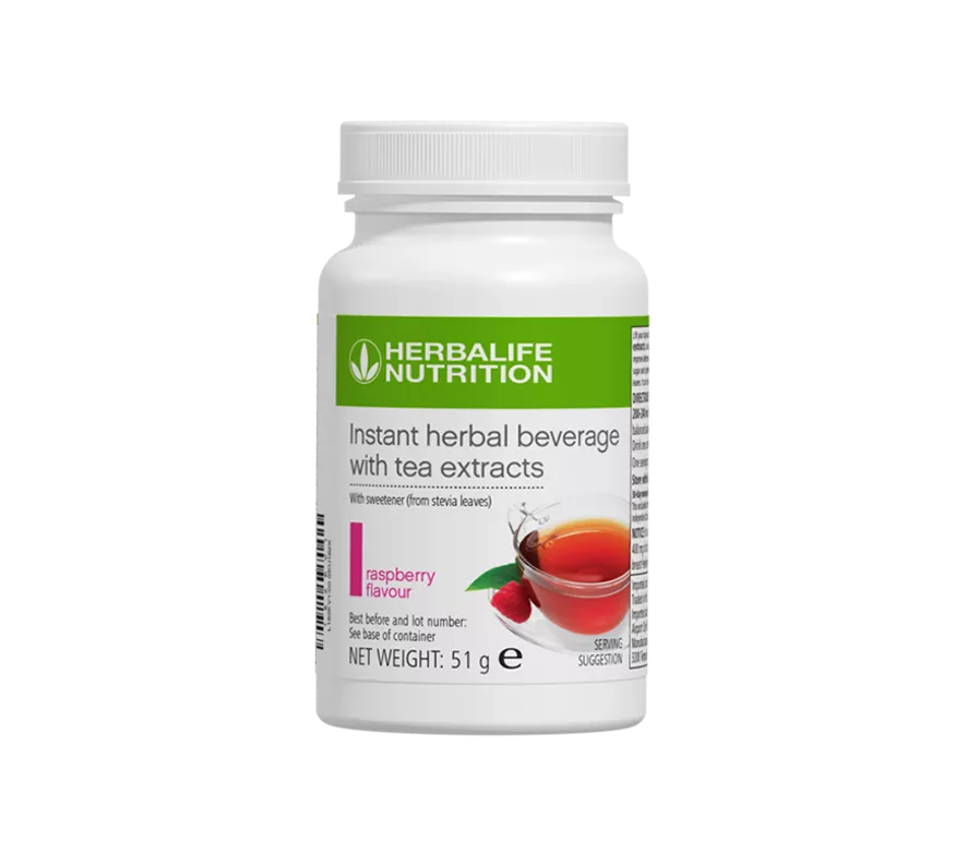 Instant Herbal Beverage with Tea Extracts-RASPBERRY