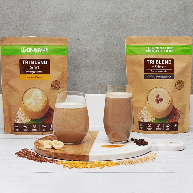 Tri Blend Select - Banana 600g: Premium Vegan Protein Shake - NutriFit UK